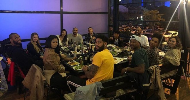 Pınar Karşıyaka'nın yabancıları Şükran Günü'nde Fritto'da buluştular...