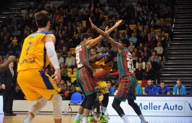 Pınar KSK, Ventspils deplasmanında zorlanmadı