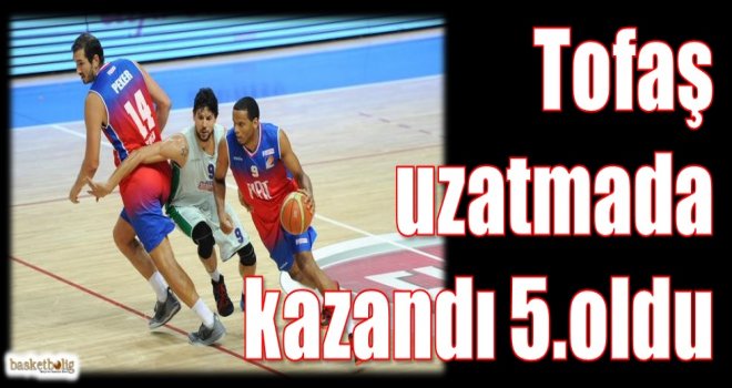 Royal Halı Gaziantep'i uzatmada yenen Tofaş 5.oldu