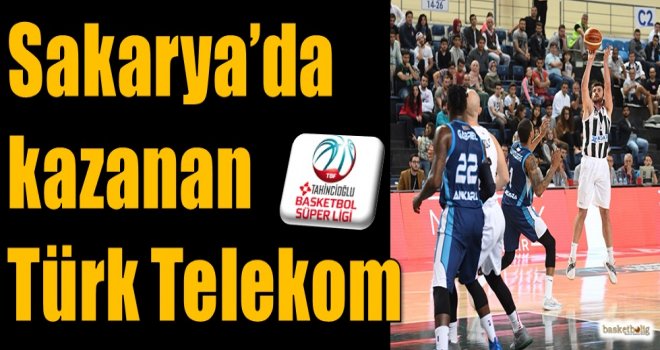 Sakarya'da kazanan Türk Telekom 