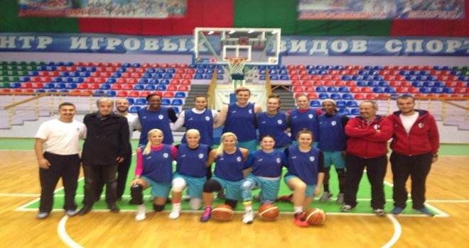 Samsun Canik Belediyespor Letonya'da farklı mağlup