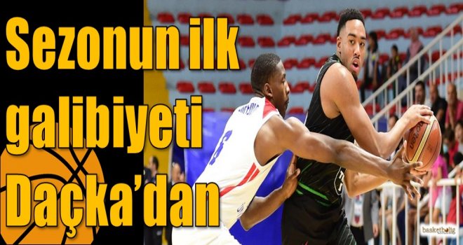 Sezonun ilk galibiyeti Daçka'dan