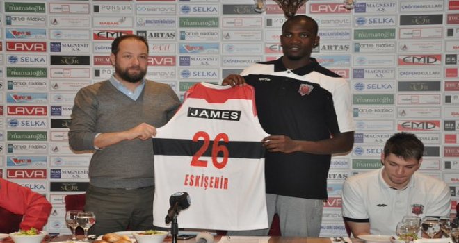 Shawn James, Eskişehir Basket'e imzayı attı