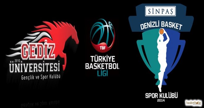 Sinpaş Denizli Basket, Gediz Üniversitesi'ne mağlubiyeti tattırdı