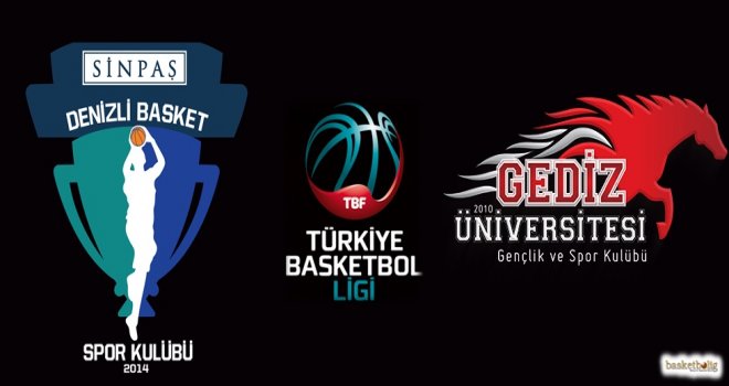 Sinpaş Denizli Basket, Gediz Üniversitesi'ne şans tanımadı