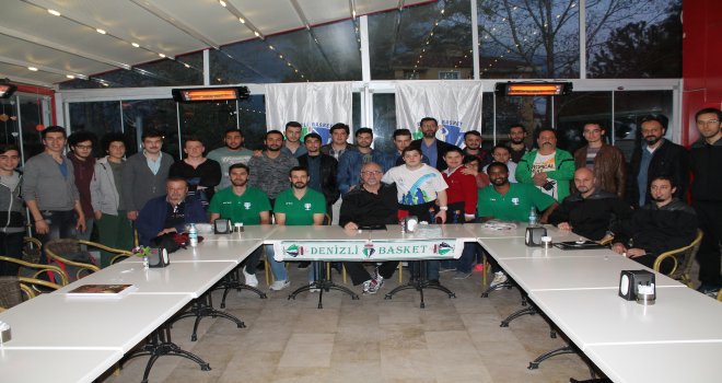 Sinpaş Denizli Basket taraftarıyla buluştu