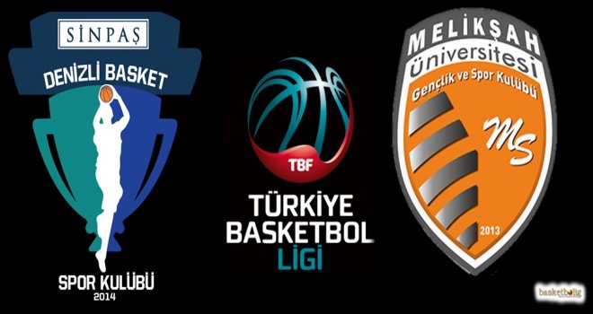 Sinpaş Denizli Basket'i Melikşah Üniversitesi durdurdu