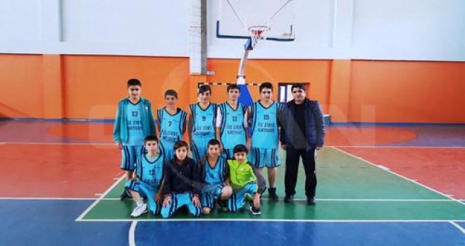 Şırnak'ta şampiyon Özel Burç Yağmur Ortaokulu