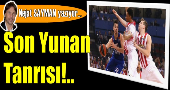 Son Yunan Tanrısı...