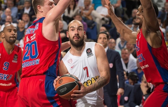 Spanoulis böyle istedi...Olympiacos finalde