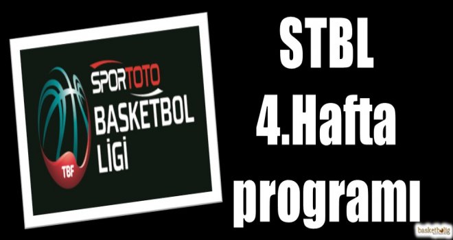 Spor Toto Basketbol Ligi'nde 4.hafta başlıyor...