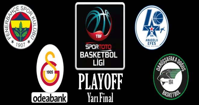 Spor Toto Basketbol Ligi'nde Playoff yarı final programı belirlendi