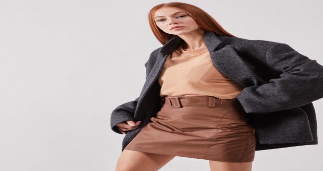 Stil Sahibi Kadınlar İçin Midi Etek 