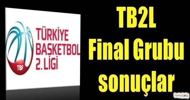 TB2L Final Grubu 11.hafta sonuçlar ve puan durumu