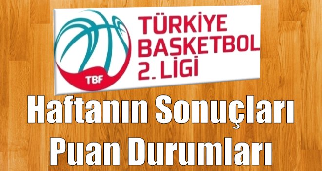 TB2L'de 14.Haftanın Sonuçları ve Puan Durumları