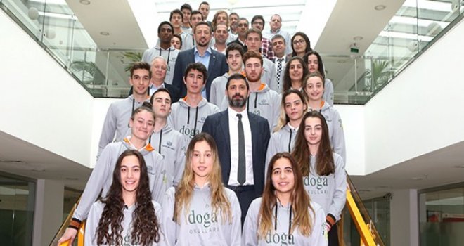 TBF Heyeti, Doğa Koleji?ni ağırladı 