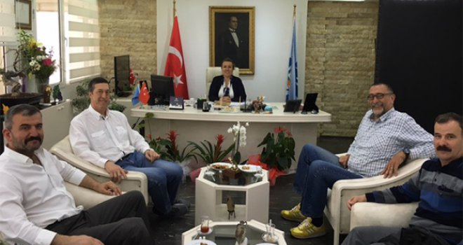 TBF heyeti Urla'daydı...