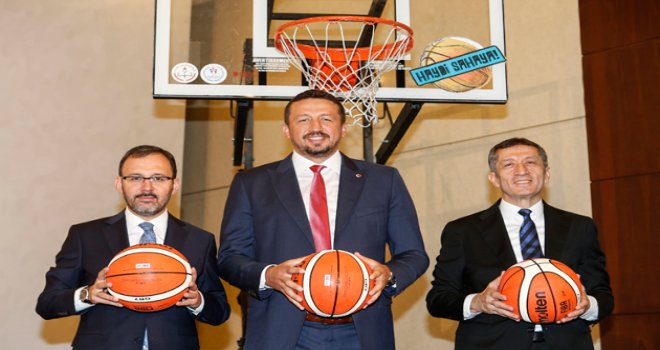 TBF, MEB ve GSB İş birliği ile Türkiye?de basketbol seferberliği başladı 