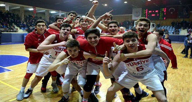 TBF Uluslararası U16 Turnuvası'nda Şampiyon Türkiye 