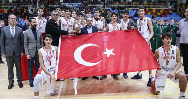 TBF Uluslararası U16 Turnuvası?nda Şampiyon Türkiye