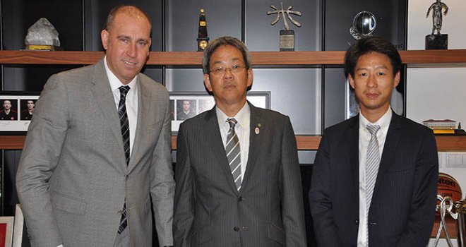 TBF'ye Japonya'dan ziyaret