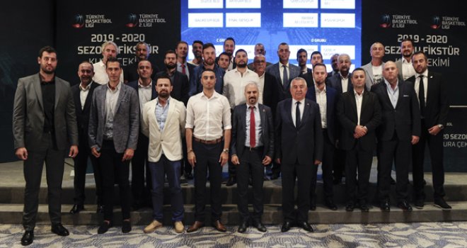 TBL lig fikstürü ve Federasyon Kupası grupları belirlendi