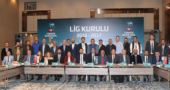 TBL Lig Kurulu toplantısı yapıldı