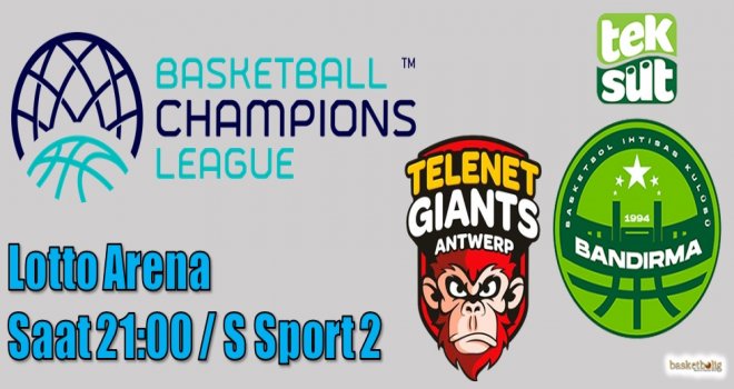 Teksüt Bandırma, Belçika'da galibiyet arıyor