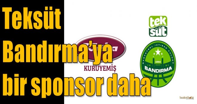 Teksüt Bandırma'ya bir sponsor daha