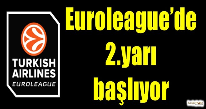 THY Euroleague'de ikinci yarı başlıyor...