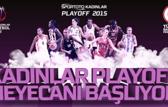 TKBL Spor Toto Play-Off'ları yarı final programı