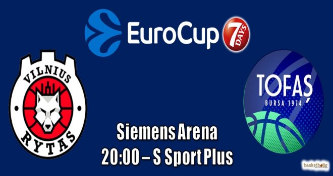 Tofaş, Litvanya'da galibiyet arıyor