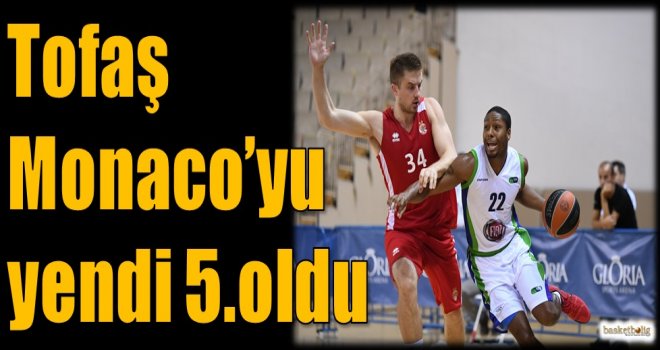 Tofaş, Monaco'yu yendi 5.oldu