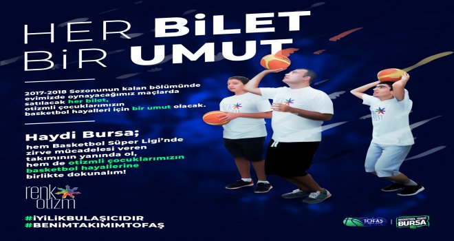 Tofaş'ın Bursa'daki maçlarında her bilet bir umut