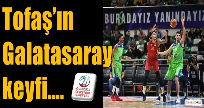 Tofaş'ın Galatasaray keyfi...