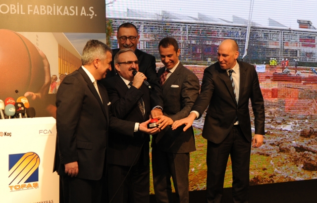 Tofaş'ın yeni salonunun temeli atıldı