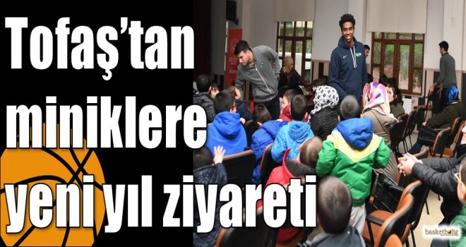Tofaş?tan miniklere yeni yıl ziyareti