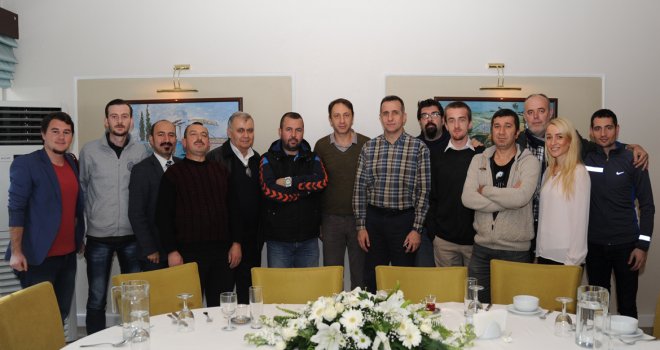 Tolga Öngören ve Orhun Ene basın mensuplarıyla biraraya geldi