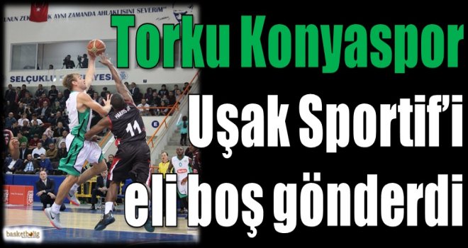Torku Konyaspor, Muratbey Uşak Sportif'i eli boş gönderdi