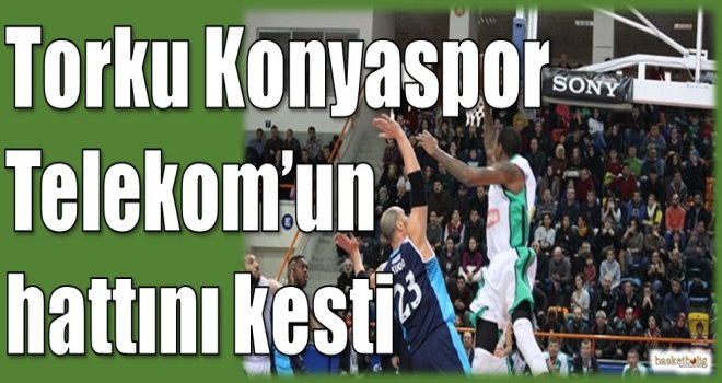 Torku Konyaspor, Türk Telekom'un hattını kesti