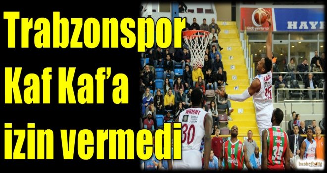 Trabzonspor Medical Park, Kaf Kaf'a izin vermedi