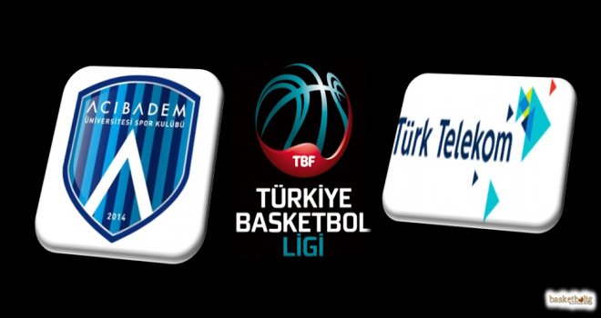 Türk Telekom deplasmanda Acıbadem'i devirdi