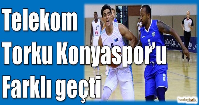 Türk Telekom, Torku Konyaspor'u farklı geçti