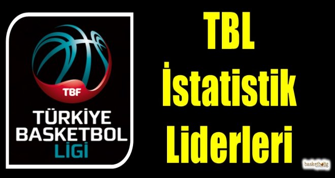 Türkiye Basketbol Ligi istatistik liderleri