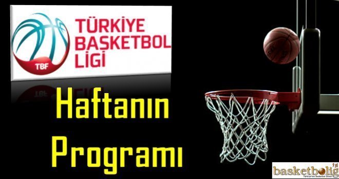 Türkiye Basketbol Ligi'nde 8.hafta başlıyor