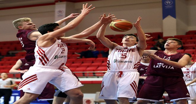 Türkiye U15 Letonya'yı mağlup etti