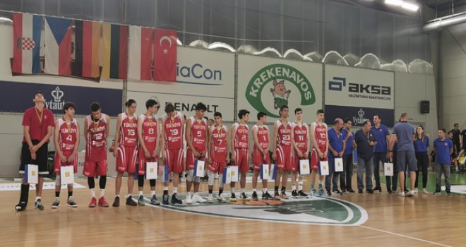 U15 Erkek Milli Takımı Litvanya'ya kaybetti