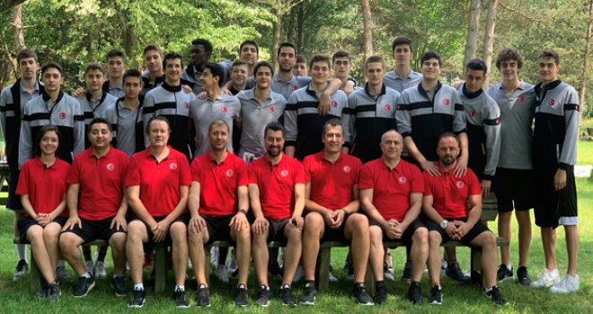U16 Yıldız Erkek Milli Takımının Bolu Kampı sona erdi