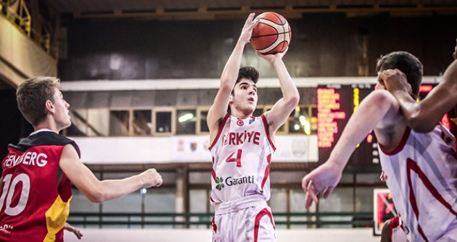 U16 Yıldız Erkek Milliler Almanya'ya kaybetti