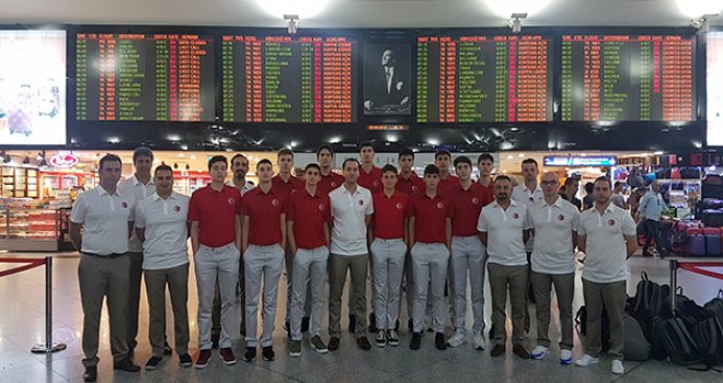 U16 Yıldız Erkeklerimiz Karadağ'a gitti